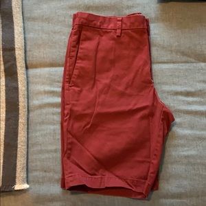 Burgundy Banana Republic Shorts